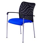 jednací židle TRITON, NET modrá